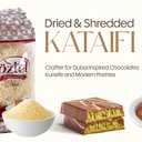 2 x Kataifi for Dubai Chocolate,(14.4 oz - 0.9 lb) oz Dried & Chopped Shredded Phyllo Dough, Natural Kataifi Shredded Fillo Dough
