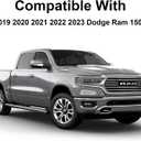Driver Side Mirror Replacement for 2019-2025 Dodge Ram 1500 2500 with BSD Heated Left Side Mirror Glass Replacement w/o Auto Dimming