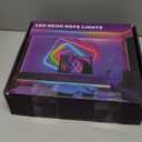 SINLEY Led Neon Rope Lights 60FT,Control with App/Remote,Flexible Led Rope Lights,Multiple Modes,IP68 Outdoor RGB Neon Lights Waterproof,Music Sync Gaming Led Strip Lights for Bedroom Indoor