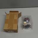 Adjustable Carb Fuel Pressure Regulator Kit Universal Manual 1-5 Psi Fuel Pump Pressure Regulator FPR for Carburetor Engine with 8mm 10mm adapters