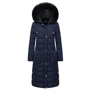 MOERDENG Women's Waterproof Long Winter Coat Thickened Down Alternative Jacket Warm Puffer Jacket Parka XL