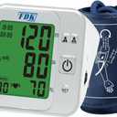Blood Pressure Monitors for Home USE; Voice Volume Control Bilingual (English/Spanish); Talking ARM Upper Arm Blood Pressure Monitor with Large Digits Display; with 18.9 INCHES Extra Large Cuff