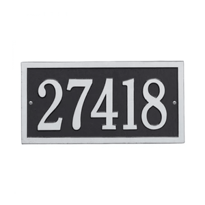 House Numbers Address Plaques For Houses Solar Powered, 3000K Warm White LED Illuminated Address Sign For Outside, Waterproof, Wireless, Light Up For Houses