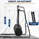 Neck Stretcher Hammock Stand for Neck Decompression, Cervical Traction Device Stand Steel Heavy Duty, Neck Decompressor Neck Stretching Strap Stand Frame for Neck Tension Relief, Stand Only
