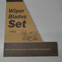 OEM Quality Windshield Wiper Blades, 18 and 18 DSV Standard Car Wiper Blades With Universal U/J Hook Only, Automotive Replacement Wiper Blades for my Car, Water Repellency Wiper Blade, Pack of 2