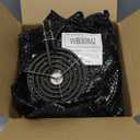 W10196405 W10196406 Electric Stove Burner Drip Pans & MP21YA MP15YA Electric Range Burner Element Unit Set fit for Whirlpool Kenmore Amana Range Oven/Stove by Cenipar