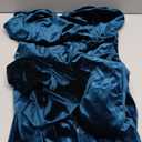 BLENCOT Sleeveless Velvet Jumpsuits For Women V Neck Spaghetti Straps Wide Leg Long Pants Dressy Rompers Winter Overalls XL