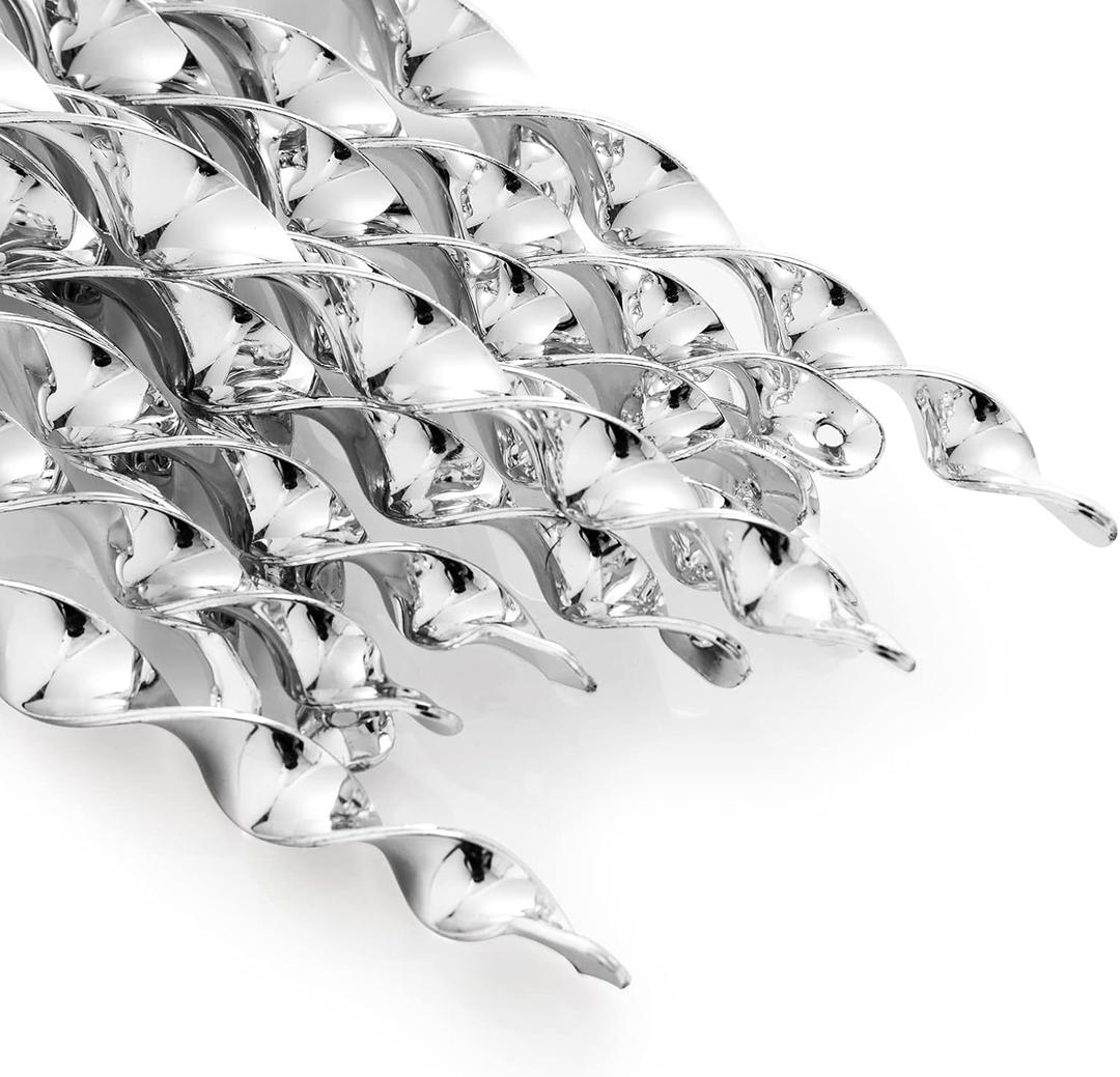 OFFO Bird Scarer Rods, 11.5 in (15 PCS) Reflective Bird Device Outdoor Bird Scarer to Keep Pigeon and Woodpecker Away from Garden or Yard, Silver OFFO Bird Scarer Rods, 11.5 in (15 PCS) Reflective Bird Device Outdoor Bird Scarer to Keep Pigeon and Woodpecker Away from Garden or Yard, Silver