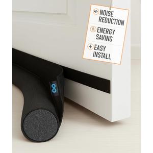Everlasting Comfort One Sided Door Draft Stopper for Bottom of Doors - Quick Install Sound Proofing Strip Gap Filler, Cold Air & Noise Blocker Sweep for Home, Bedroom and Apartment- Fits 36" Doors