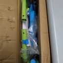 Sportspower My 1st Toddler Swing - Heavy-Duty Baby Indoor/Outdoor Swing Set with Safety Harness, Blue, 52"L x 55"W x 47"H