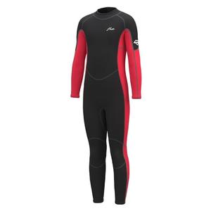 Hevto Kids Wetsuit for Boys Girls Child Youth Teen Size 8 Year Old 3/2mm Neoprene Wet Suit Full Body Thermal Swimsuit Swimming Wetsuit in Cold Water (K1-Red, 8)