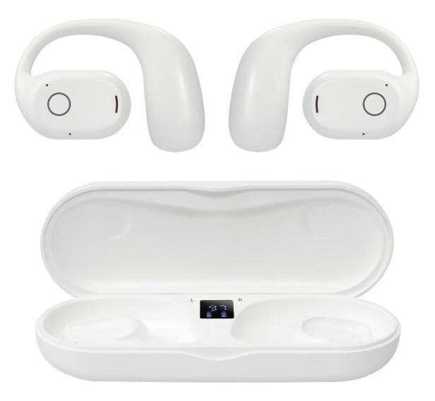 iLive Driver Clear Truly Wireless Open Ear Earbuds in White iLive Driver Clear Truly Wireless Open Ear Earbuds in White