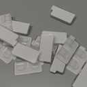 Hooks for Outdoor String Lights Clips: 26Pcs Heavy Duty Light Hook with Waterproof Adhesive Strips - Outside Clear Cord Holders for Hanging Christmas Lighting - Outdoors Sticky Clip