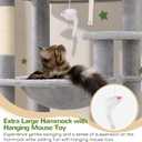 Globlazer F70 Pro Heavy Duty Cat Tree Tower for Indoor Cats Large Adult