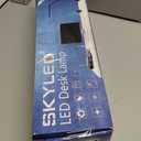 SKYLEO Desk Lamp for Home Office, Eye Comfortable LED Desk Light for Long Hours, Adjustable Swing Arm with Memory Function, Black