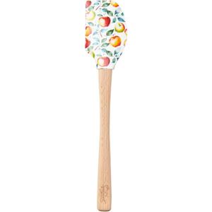 Tovolo Spatulart Apple Orchard' Fall Silicone Spatula with Wood Handle  BPA Free, Heat-Resistant, Ideal for Baking, Mixing & Meal Prep