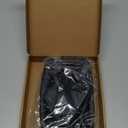 X AUTOHAUX Car Shift Boot Cover Gear Shift Knob Handbrake Gaiter Boot PU Leather for Mercedes-Benz C-Class W204 2008-2013