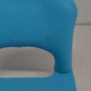 Plastic Toddler Chair, Durable and Lightweight Kids Chair, 9.3" Height Seat, Indoor or Outdoor Use for Toddlers Boys Girls Ages 2 and Up (Blue)