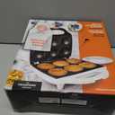 MasterChef Mini Pie & Quiche Maker- Baker Cooks 6 Small Pies or Quiches in Minutes- Non-stick Cooker w Dough Cutting Circle for Easy Measurement & Filling, Must Have Machine for Desserts & Appetizers