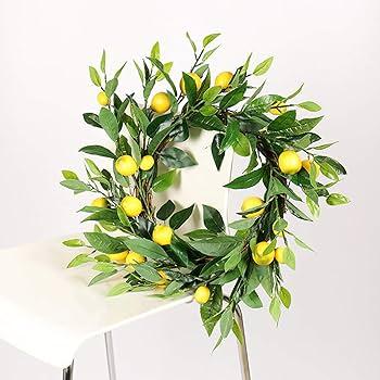 Artificial Greenery Wreath for Front Door