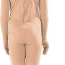 Full Bodysuit Include Felt Eye Mask Kids Dancewear Solid Color Spandex Zentai Child Unitard S