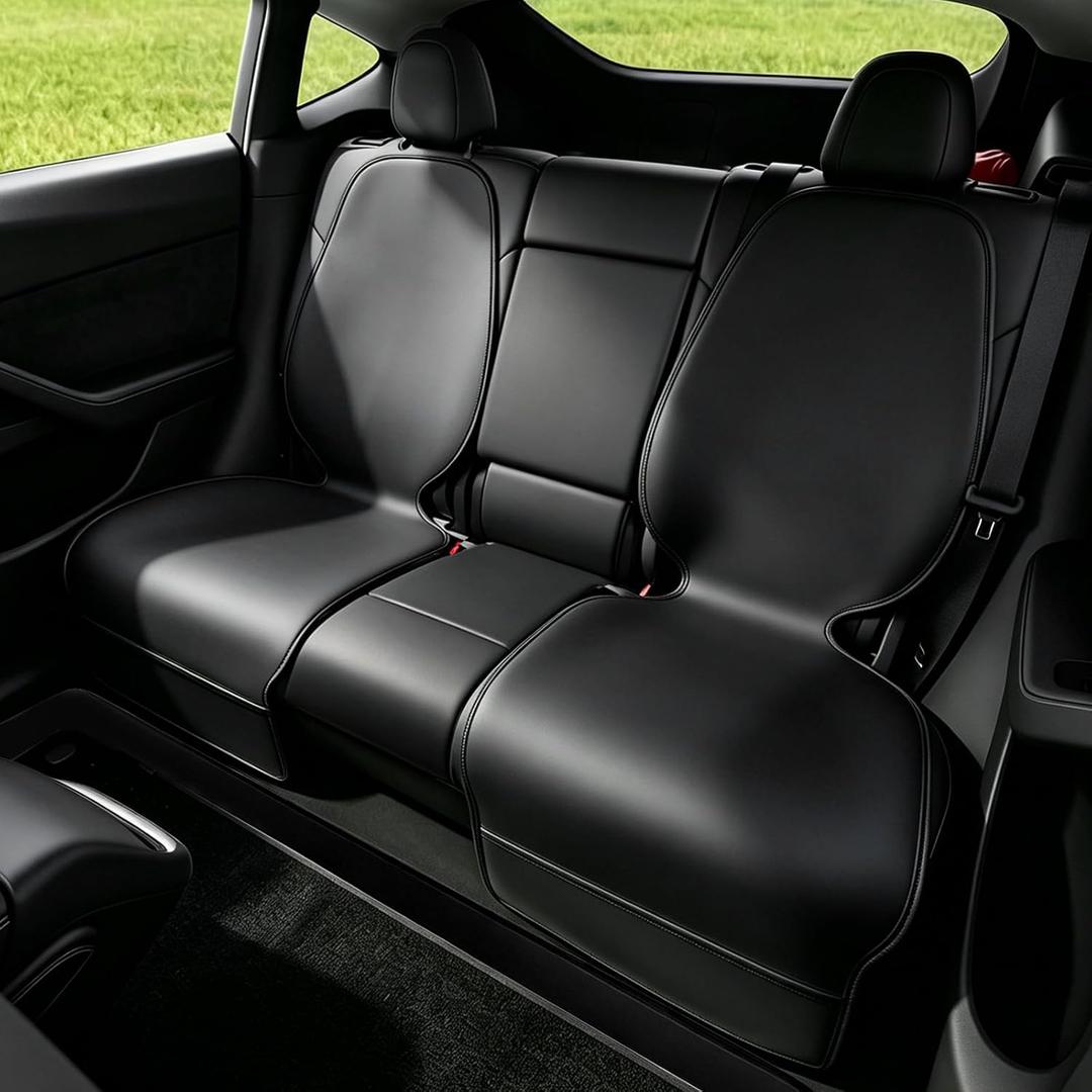 2PCS Anti-Scratch Leather Car Seat Protector for Tesla