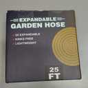 25 ft Garden Hose, Flexible Ultra Lightweight Durable, Kink-Free Water Hose with 10 Function Sprayer - Non-Tangle,Puncture Proof pipe, Easy to Store, All-Weather Use Garden Hoses
