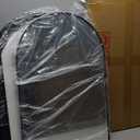 Vanity Bathroom Mirror for Wall, 2 Pack 30"x20" Arched Bathroom Mirror for Over Sink, Arched Metal Frame for Bedroom, Living Room, Entryway, Hanging or Leaning, Black