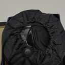 MLVOC Neck Pillow for Traveling, Upgraded 100% Pure Memory Foam Travel Neck Pillow for Airplane Flight Sleep, Breathable & Machine Washable Cover, Travel Kit with 3D Eye Mask, Earplugs & Bag, Blue