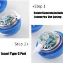 Smart Jumping Ball for Dogs,Smart Jumping Ball Dog Toy,Shaky Balls Toy for Dogs,Vibrating Dog Balls,BouncingBall forDog, for Small Medium LargeDog