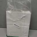 HUAPRINT 12 Pack Medium White Gift Bags,8x5x10 inch Paper Bags with Handles Bulk For Party Favors,Presents,Birthday, Weddings,Baby Showers,Business,Shopping