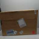 Akro-Mils 30250 AkroBins Plastic Storage Bins, Space-Saving Stackable Bins for Garage, Pantry, Craft Organization, 15" x 16" x 7", Black, 6-Pack