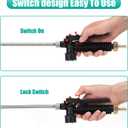 Universal Sprayer Wand, 29 Inches, Stainless Steel, Shut Off Valve (3/8" Barb)