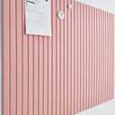 Amazon.com : VIVELDA Large Cork Boards for Walls Black Felt Alternative - Slat Wall Paneling, Bulletin Board Tiles for Home Decor, Push Pin Corkboard Organizer for Office or Classroom-12-Pack Panel Kit (Coral) : Office Products