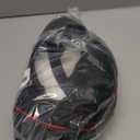 Ouzorp Car Steering Wheel Cover, Microfiber Leather Steering Wheel Covers with Anti-Slip Lining, Universal 14.5-15 inchs Black with Red line