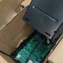 Genie B6172H Wall Mount Smart Garage Door Opener, DC Motor Lifts up to 14ft high 850lbs, Black