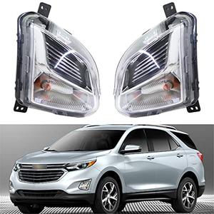 labwork Bumper Fog Light Assembly Replacement for Equinox 2018 2019 2020 Lights Left Driver & Right Passenger Side