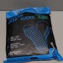 Lux Dual Grip Socks - Soccer Grip Socks for Men and Women. GripArray Performance & Comfort White No Size