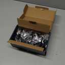 Lifelong Original Office Chair Wheels (As Seen On CNN) Replacement Rubber Chair Casters for Hardwood Floors and Carpet, Set of 5, Heavy Duty Casters for Chairs to Replace Office Chair Mats - Fits 98% (3 Inch, Clear)