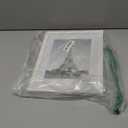 upsimples 8.5 By 11 Picture Frame, Display Pictures 6x8 with Mat or 8.5 x 11 Without, Wall Hanging Photo Frames, White, 1 Pack