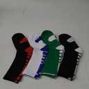 Mens Thick Protective Sport Cushion Elite Basketball Compression Athletic Socks, 4 Pairs
