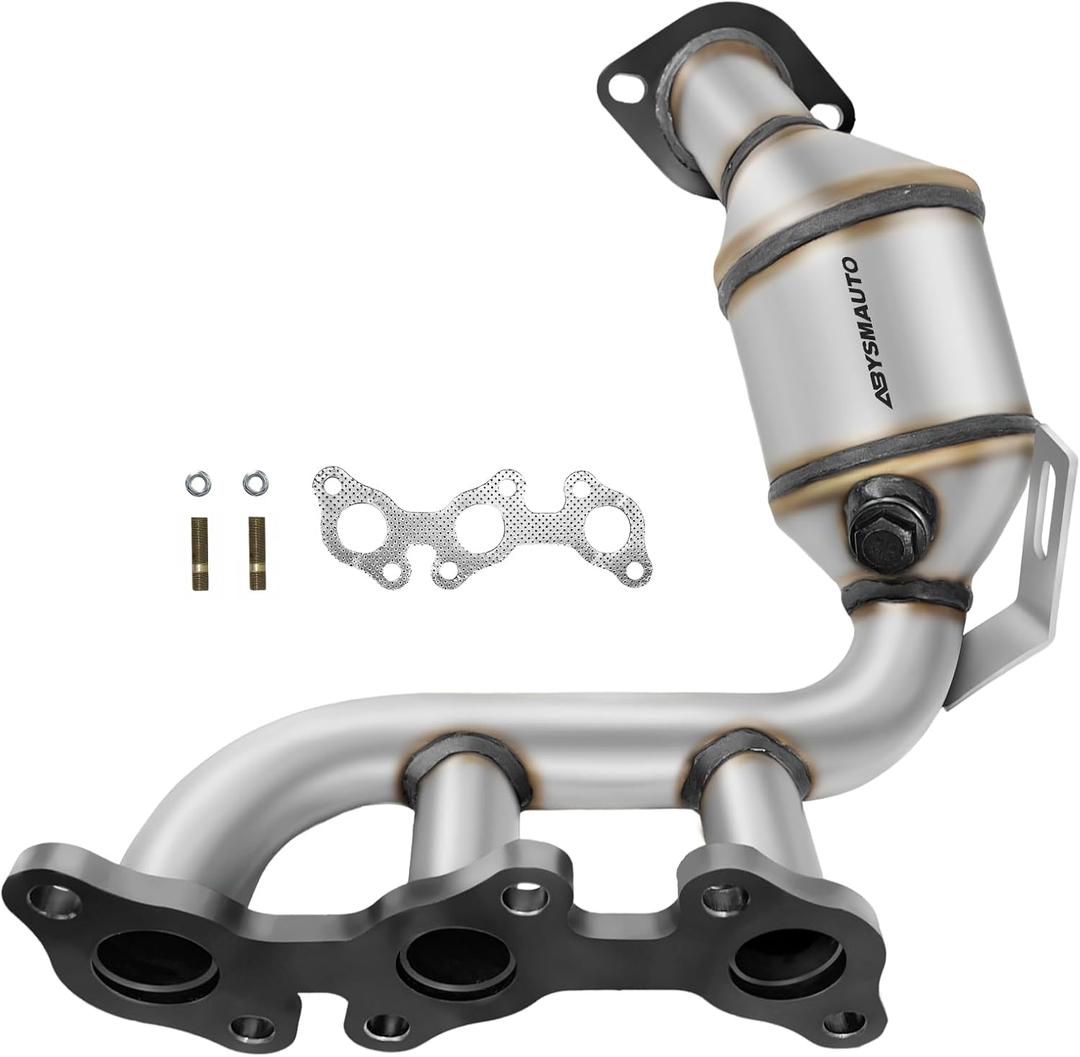Right Catalytic Converter Direct-fit Compatible with Toyota Sienna, Lexus RX330 2004 2005 2006, Toyota Highlander 2004-2007 FWD 3.3L V6 Catalytic Convertor 16394 (EPA Compliant)