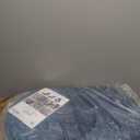 Nnewvante Floor Chair Adjustable Back Support Chair Foldable Meditation Seating Suede-Like Fabric Multiangle Cushioned Recliner for Adults Kids Video-Gaming Reading Watching, Navy