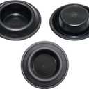 141 Pcs Auto Body Black Plastic Hole Plug Button and Flush Mount Sheet Metal Plug Assortment Kit - Fits Hole Size 1/2", 3/4", 3/8", 7/8