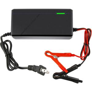 14.6V 10A LiFePO4 Battery Charger for 12V Lithium Iron Phosphate Batteries Fast Charging, High Efficiency, LED Indicator, Durable Design with Overheat Protection