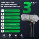 TPMS Sensor, 315MHZ Tire Pressure Monitor System for Buick | GMC | Chevy | Cadillac Replace#13581558 13598771,13598772,13586335,20923680
