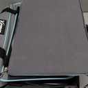 Cat Dog Carrier with Wheels Rolling Pet Carrier with Telescopic Handle, Shoulder Strap and Pet Bowl, Grey