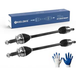 KELOKE Pair (2) Front CV Axle Shaft Assemby Compatible with Subaru