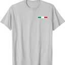 Italian Flag Italy Italia Family Heritage Italiano T-Shirt