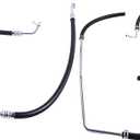 3Pcs Power Steering Hose PSA69893 Compatible with Chevy Chevrolet Trailblazer EXT GMC Envoy 2002-2009 Saab 9-7X L6 4.2L 2005-2009 Isuzu Ascender 2003-2008 Buick Rainier L6 4.2L 2004-2007